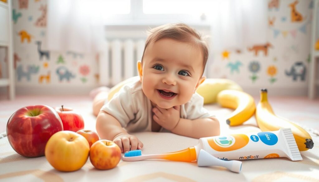 healthy infant oral hygiene
